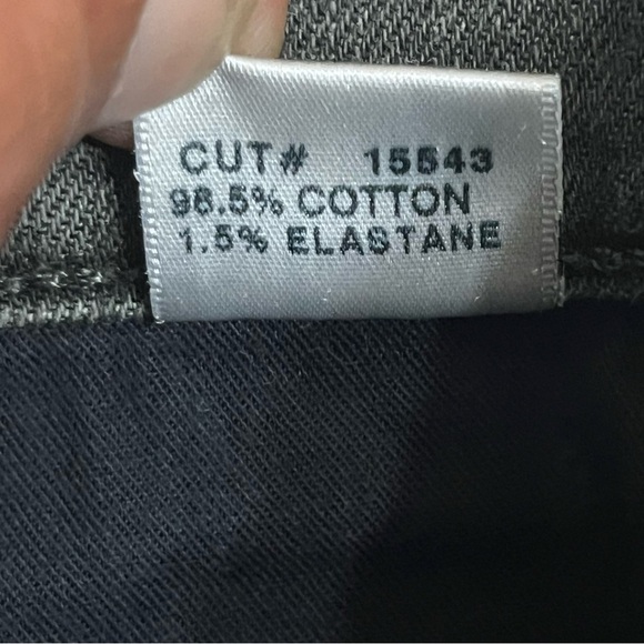 Women’s J Brand Arcane Jeans Size 32 Ankle Pants Stretch Slim Mid Rise Black - Picture 10 of 15